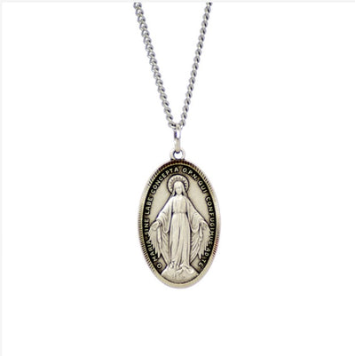 Miraculous Medal with 20 inch chain