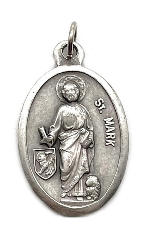 1" Oxidized St. Mark Medal
