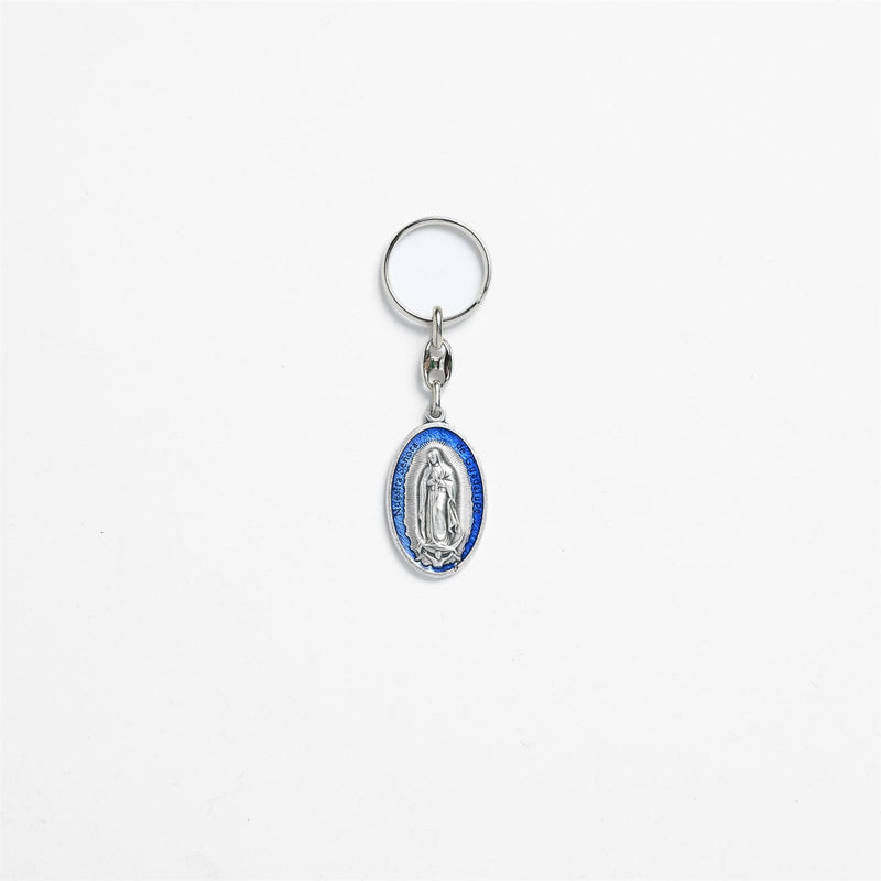 Our Lady of Guadalupe & St. Christopher Keychain – 40mm