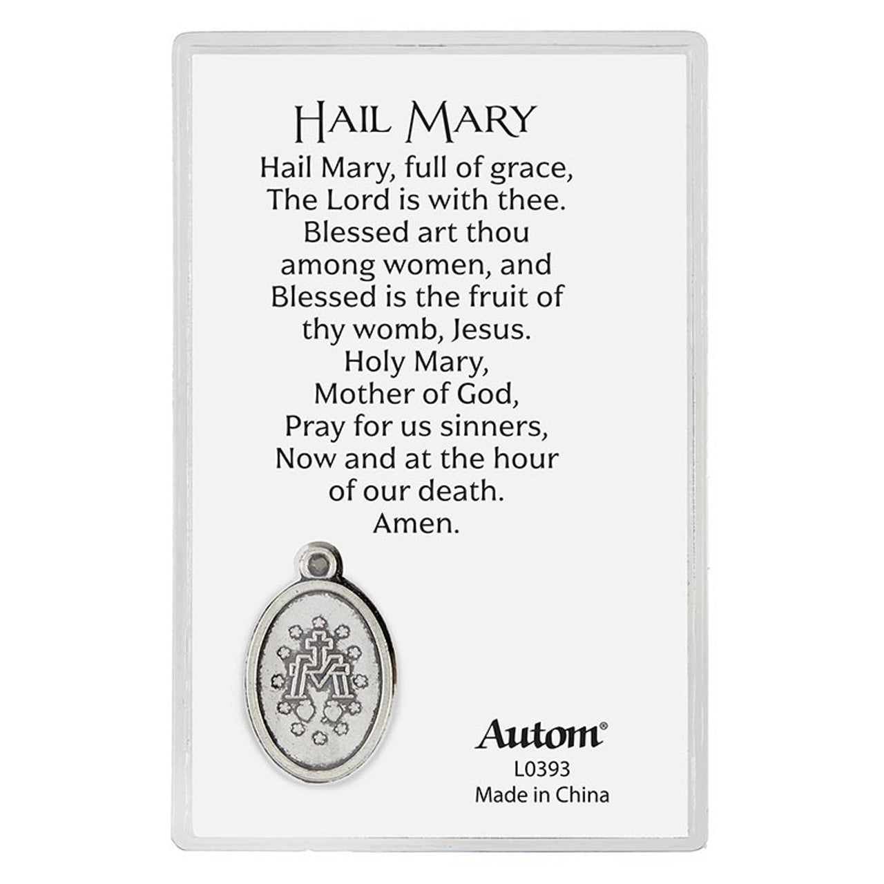 our-lady-of-grace-holy-prayer-card-with-medal-discount-catholic-store for Free Printable Hail Mary Prayer Our Lady of Grace Holy Prayer Card with Medal – Discount Catholic Store for Free Printable Hail Mary Prayer