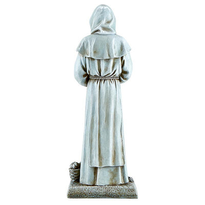 Saint Fiacre Garden Statue - 12.25 inches tall