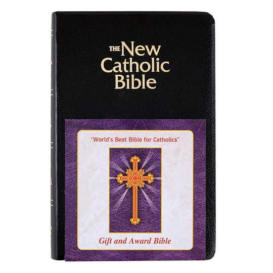 New Catholic Bible – Gift & Award Edition (Black Imitation Leather)