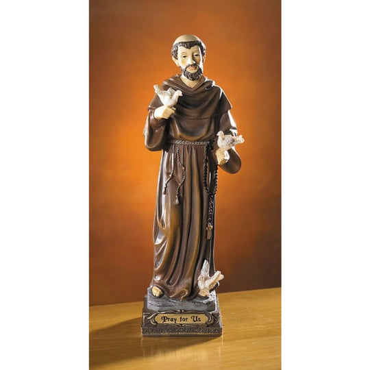 8.5" Saint Francis Statue