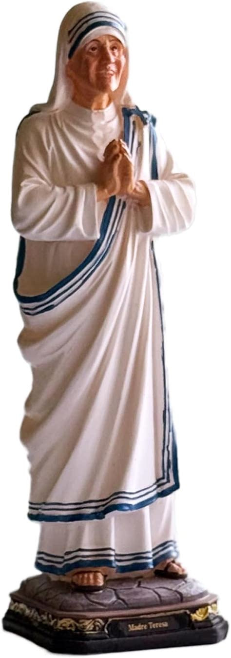 Mother Teresa of Calcutta Figurine Statue - 11.5 Inches; Estatua de Santa Teresa de Calcuta – 29 cm (11.5 pulgadas)
