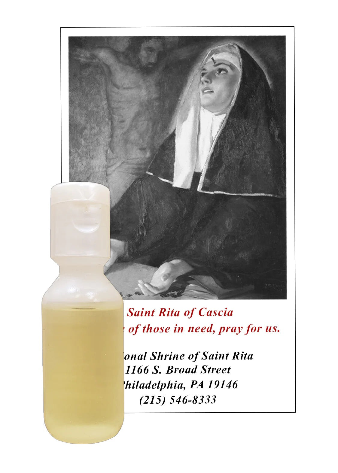 St. Rita Holy Oil - National Shrine of St. Rita of Cascia in Philadelp ...