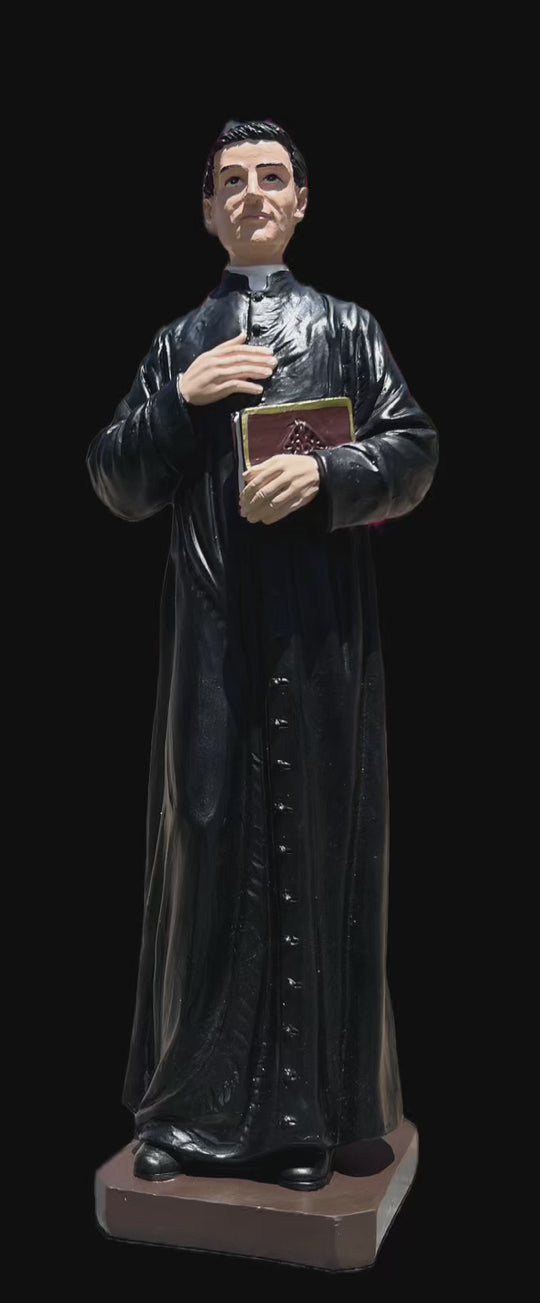 Blessed Michael McGivney Desktop Statue – Founder of the Knights of Columbus - 11.5 inches