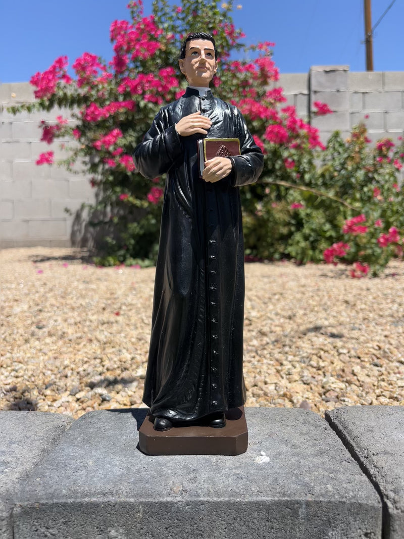 Blessed Michael McGivney Desktop Statue – Founder of the Knights of Columbus - 11.5 inches