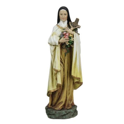 10" St. Thérèse of Lisieux Desktop Statue – Renaissance Collection