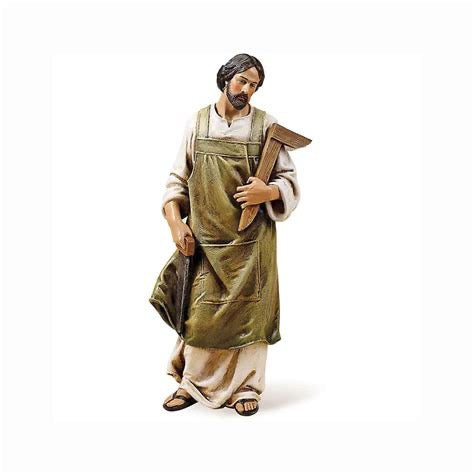 10.25" St. Joseph the Worker Desktop Statue – Renaissance Collection