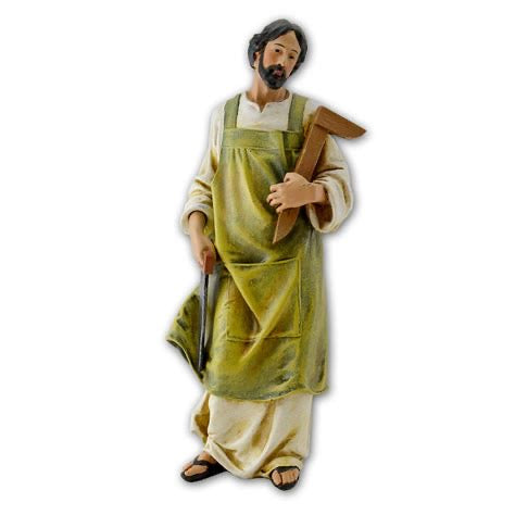 10.25" St. Joseph the Worker Desktop Statue – Renaissance Collection