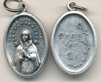 Rosa Mystica  Medal - Discount Catholic Store