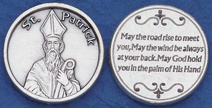 St. Patrick Religious Pocket Coin