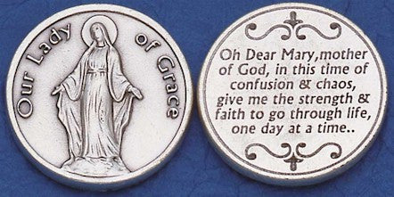 Our Lady of Grace Pocket Coin