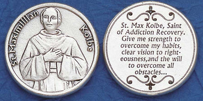 St. Maximillian Kolbe Religious Pocket Coin