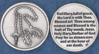 Hail Mary Pocket Coin