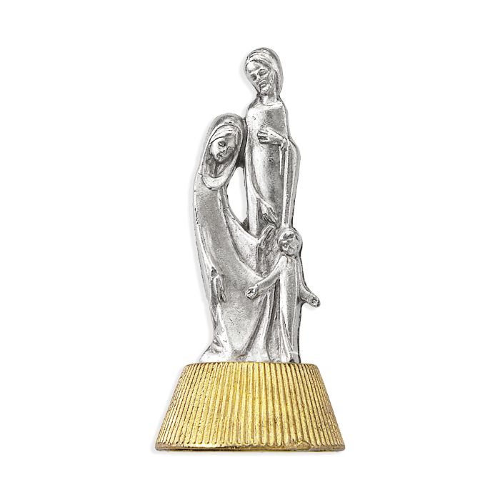 2 1/2" Holy Family Car Statue