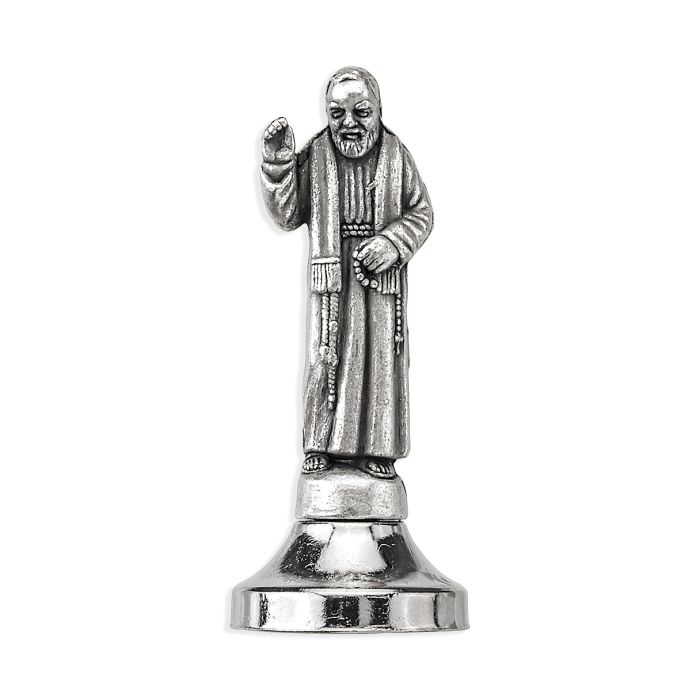 2 1/2" Padre Pio Car Statue