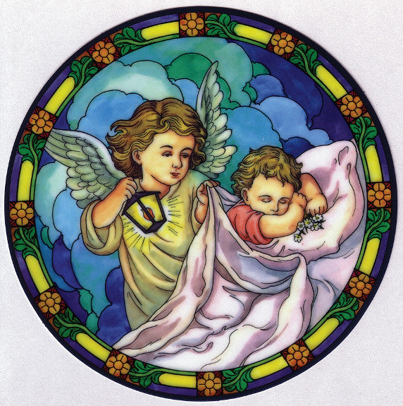 Angel with Child Suncatcher