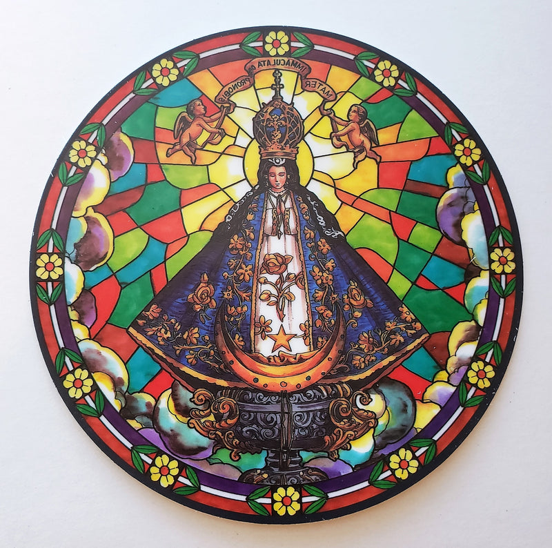 Our Lady of San Juan Suncatcher