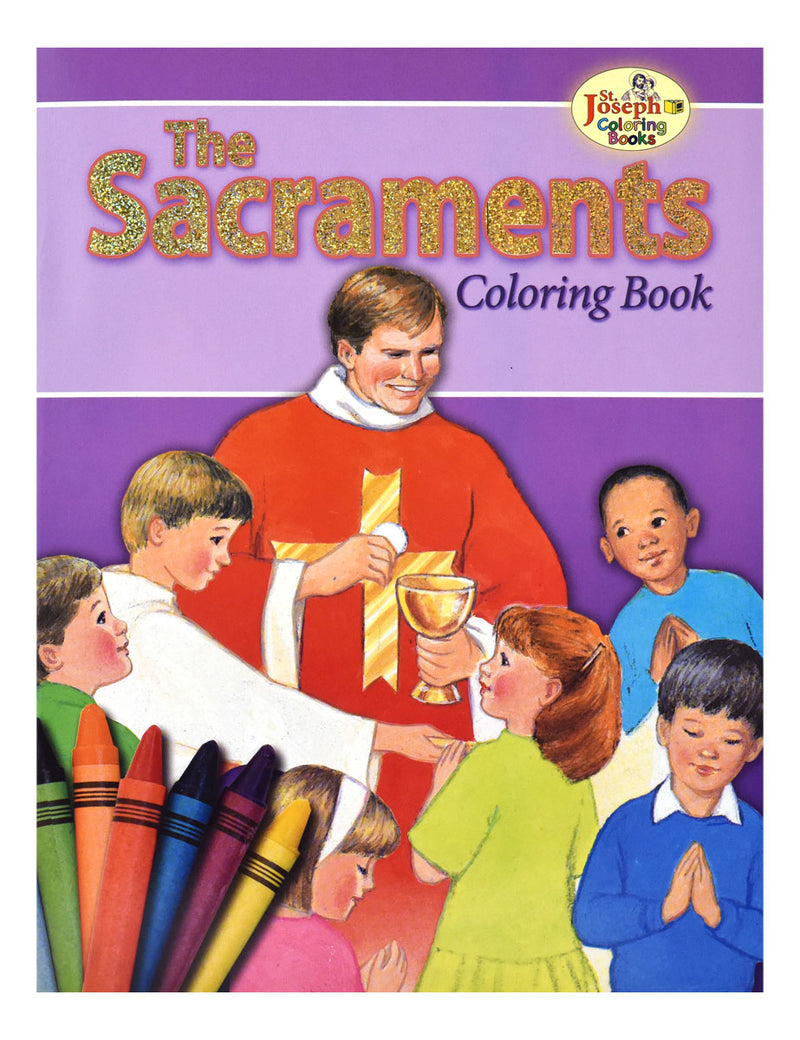 The Sacraments Coloring Book