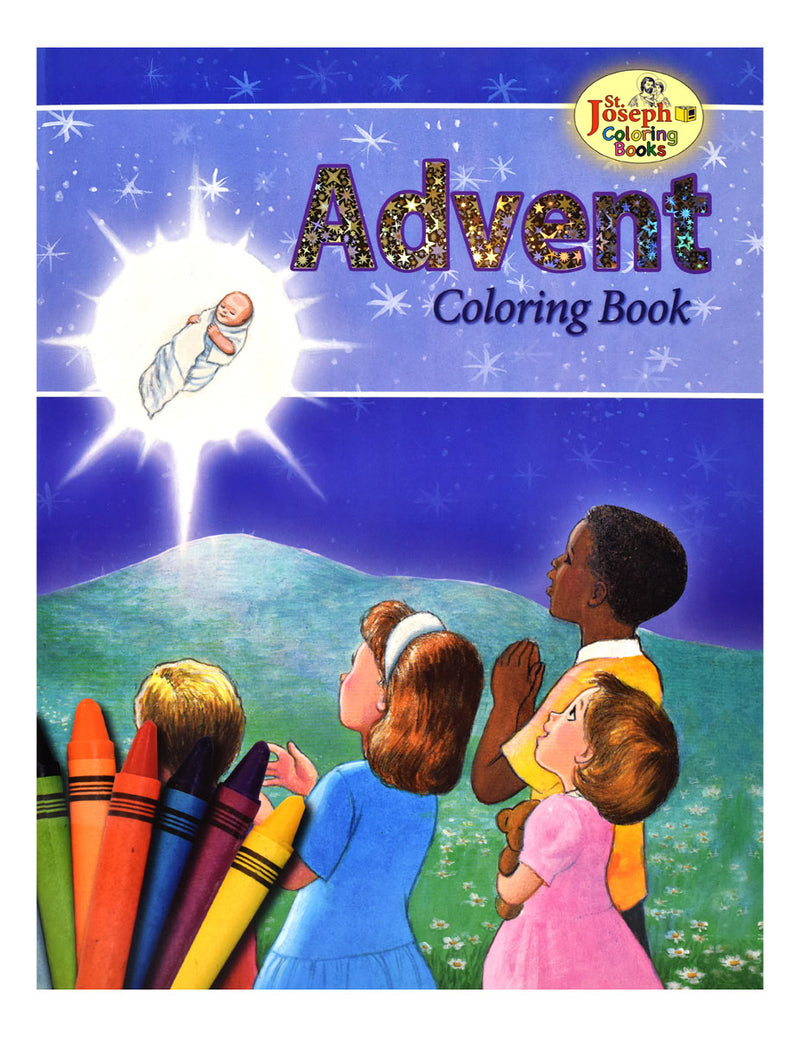 Coloring Book About Advent Coloring Book