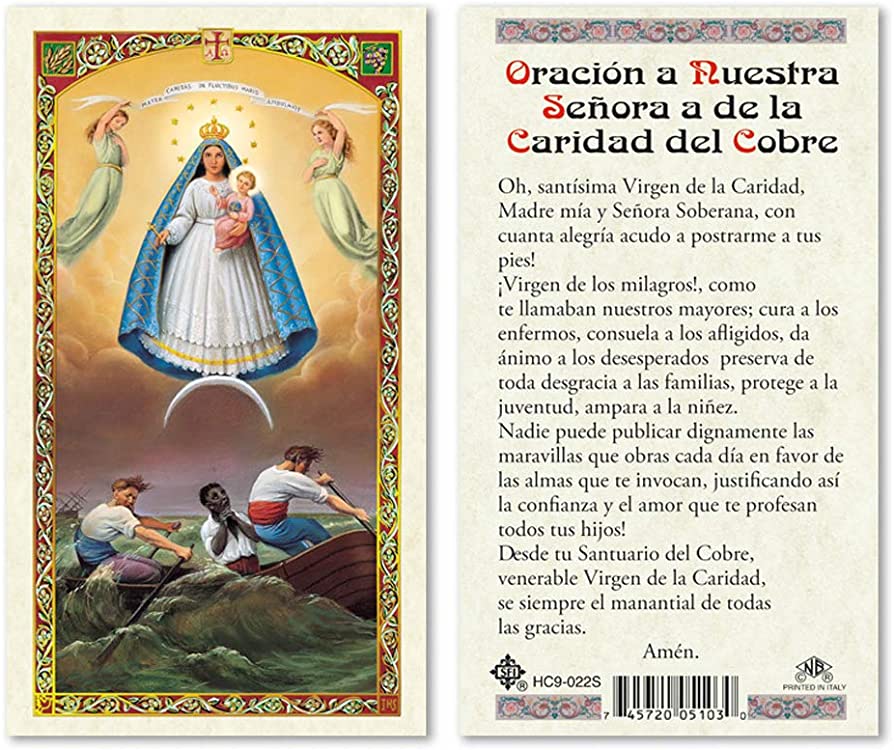 Oracion a Nuestra Senora a de la Caridad del Cobre – Discount Catholic ...