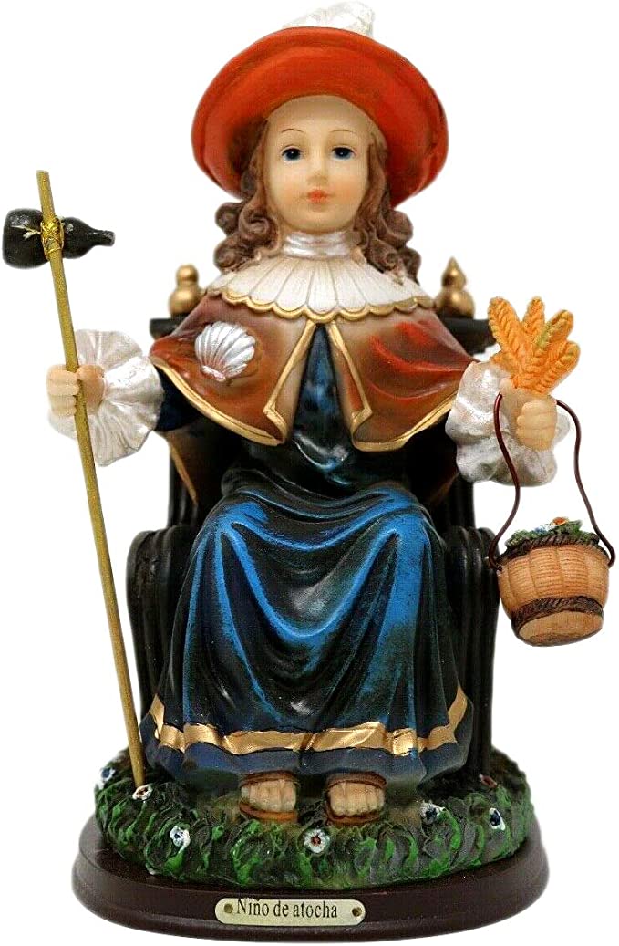 Santo Nino de Atocha Holy Divine Child Statue 8" Discount Catholic Store