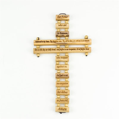 9.5" The "Our Father" Cross