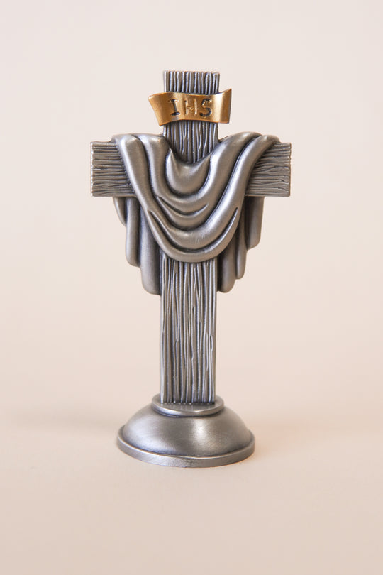 Easter Robe Cross, 4 inches tall - Exquisite Resurrection Symbol for Christian Decor and Gifts - CLEARANCE SALE!!