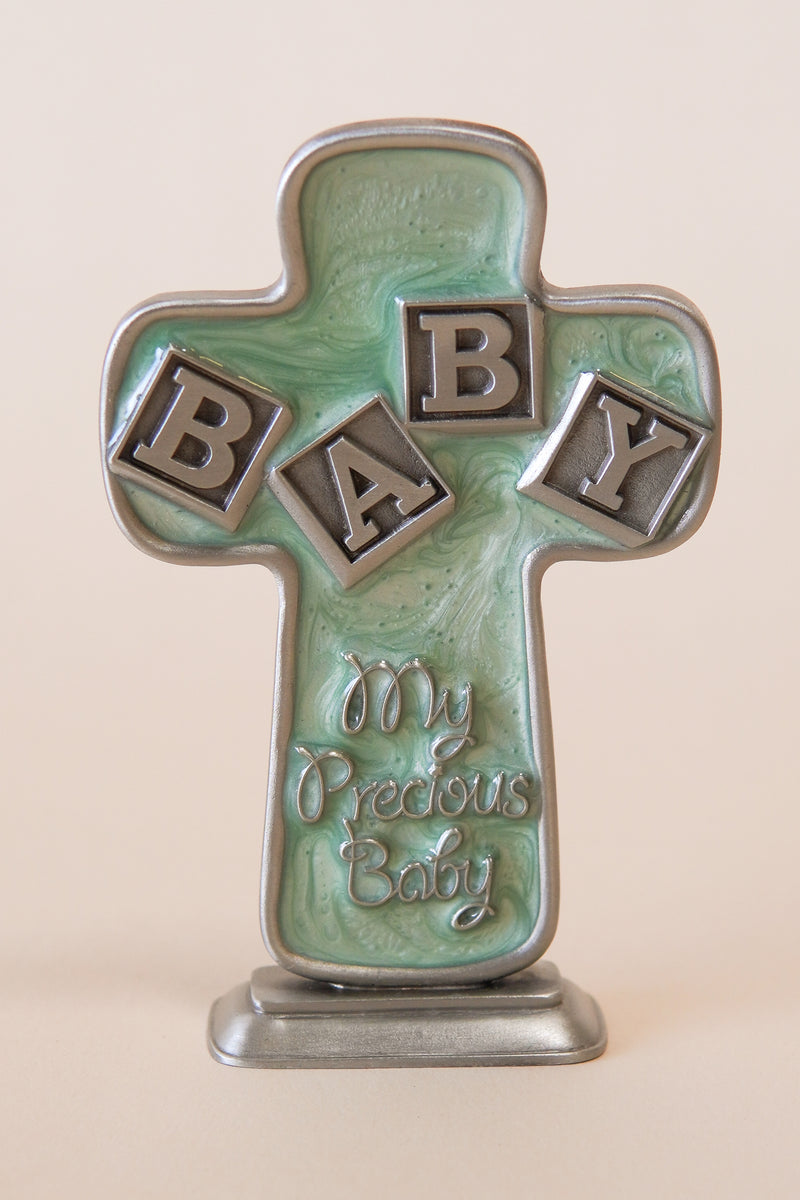 My Precious Baby Pewter - Elegant Newborn Keepsake for Baby Room Decor and Gifts
