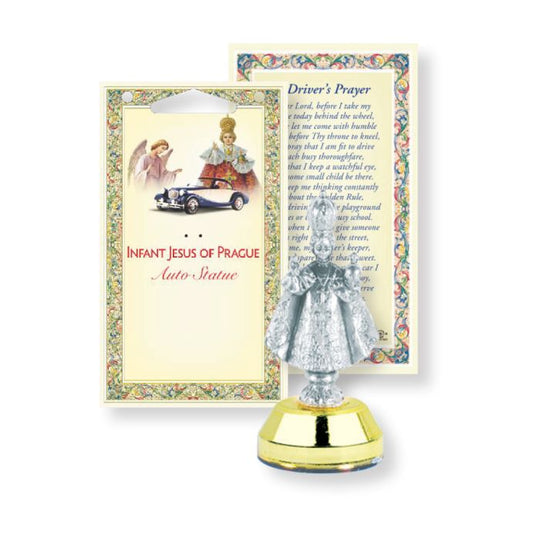 2 1/2" Infant of Prague Car Statue