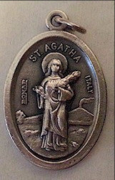 St. Agatha  Medal - Discount Catholic Store