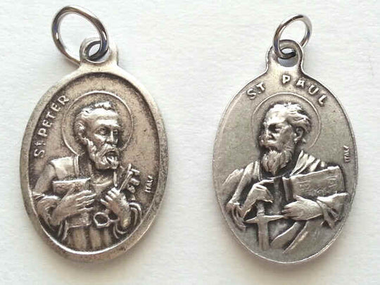 St. Peter & St. Paul Two-Sided Medal – A Tribute to the Pillars of the Church