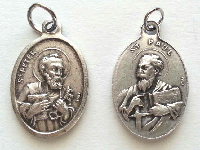 St. Peter/St. Paul  Medal - Discount Catholic Store