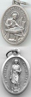 St. Joseph the Worker  Medal - Discount Catholic Store