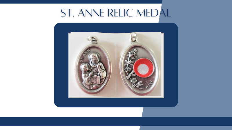 St. Anne Relic Medal