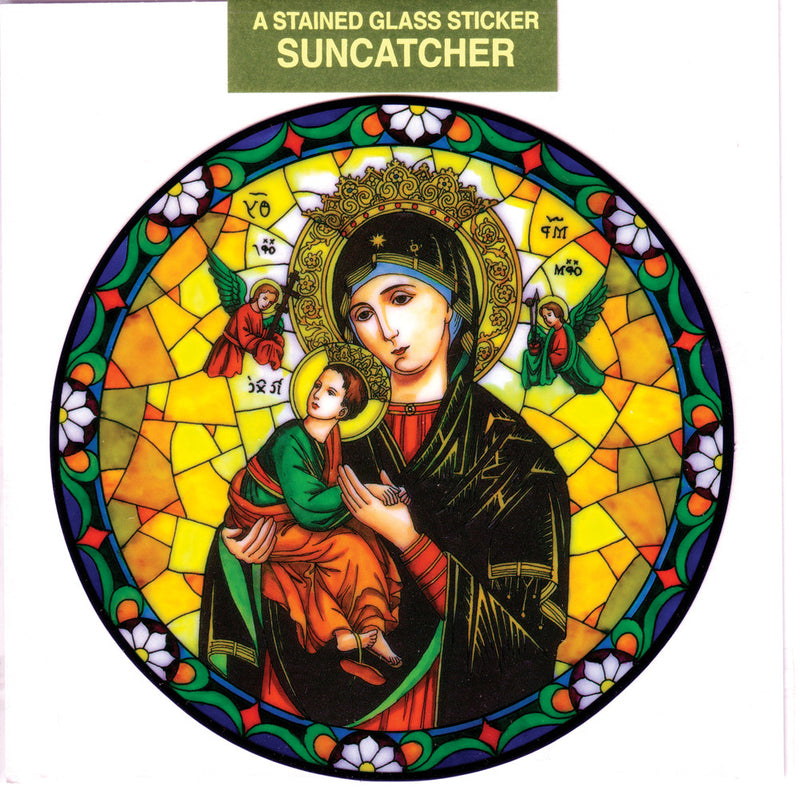 Our Lady of Perpetual Help Suncatcher
