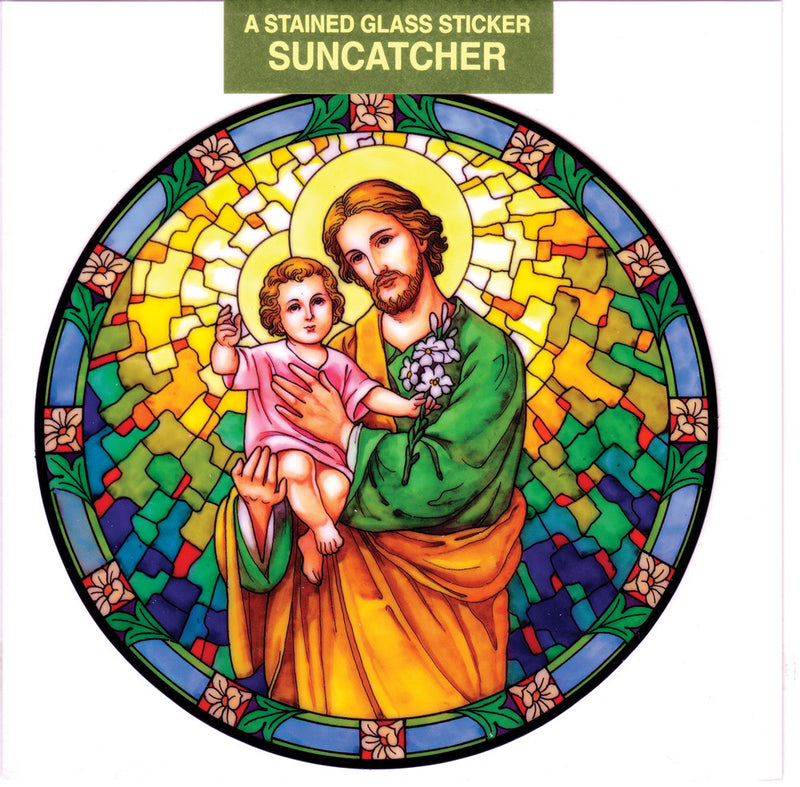 St. Joseph and Child Suncatcher