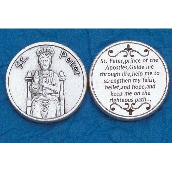 St. Peter Religious Pocket Coin – Discount Catholic Store