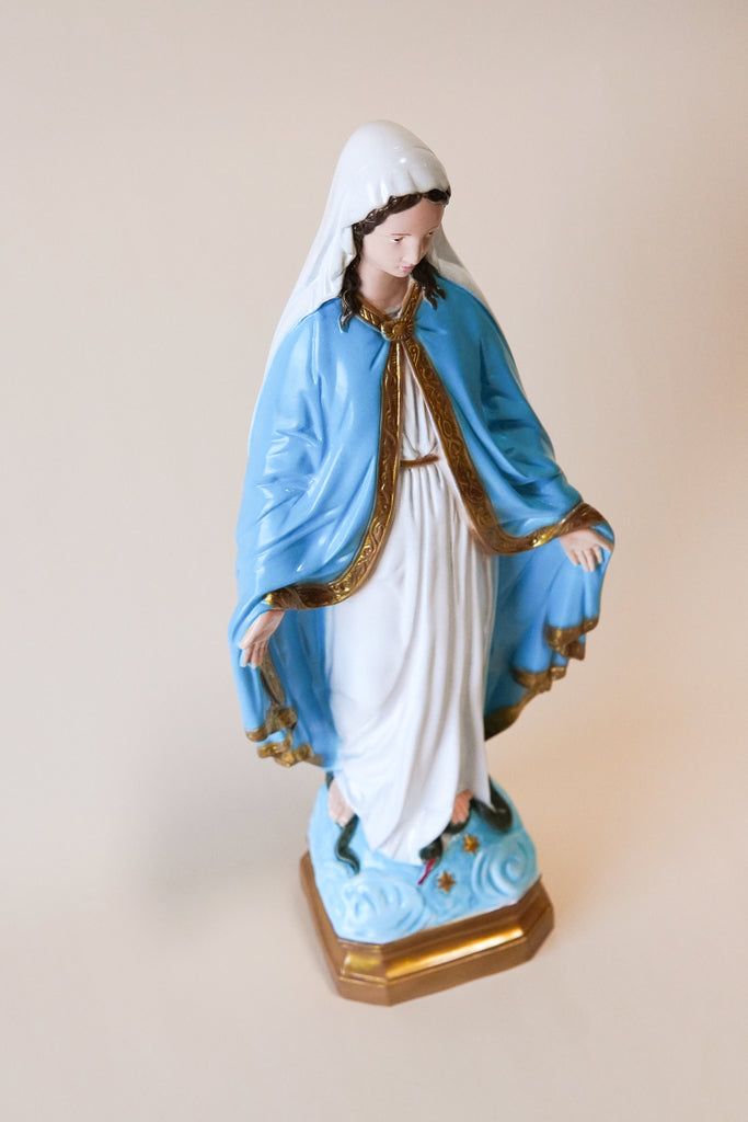 24" Outdoor Our Lady of Grace Statue