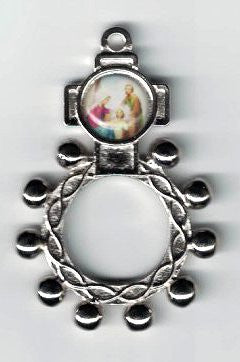 Holy Family Rosary Ring