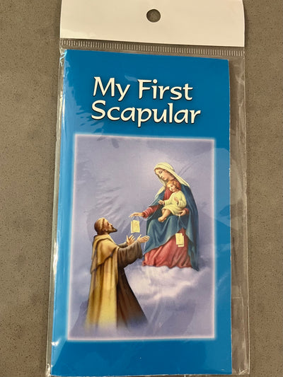 My First Scapular - Traditional Brown Scapular