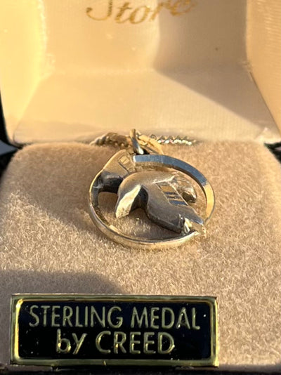 Sterling Silver Medal - Holy Spirit