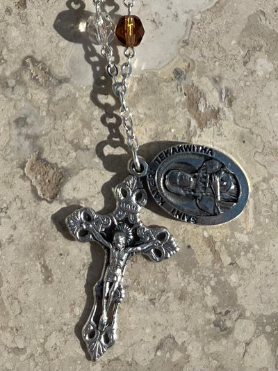 St. Kateri Tekakwitha Rosary Chaplet