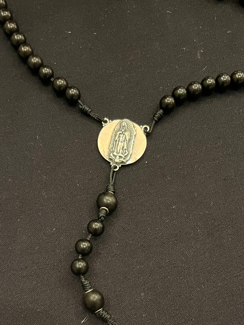 Our Lady of Guadalupe / St. Joseph Custom Made Rosary by local Phoenix artist