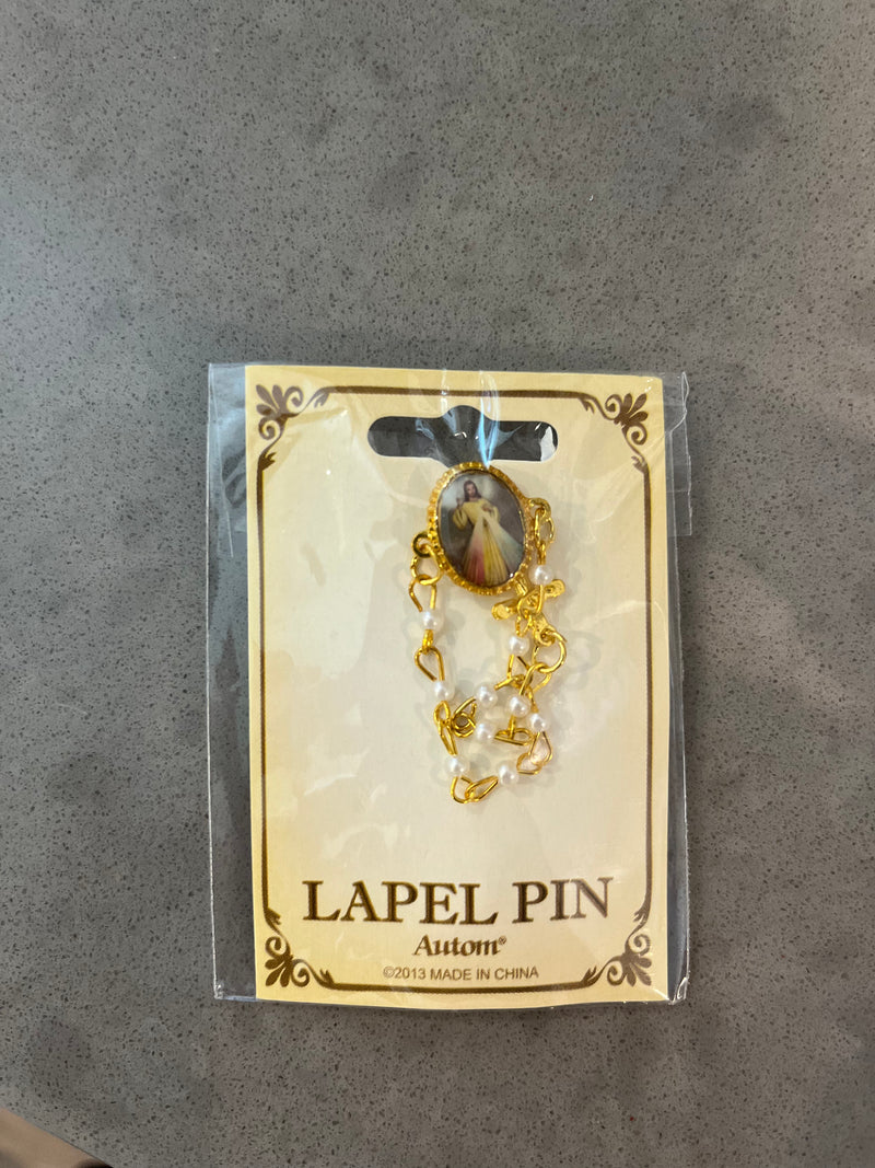 Divine Mercy Lapel Pin