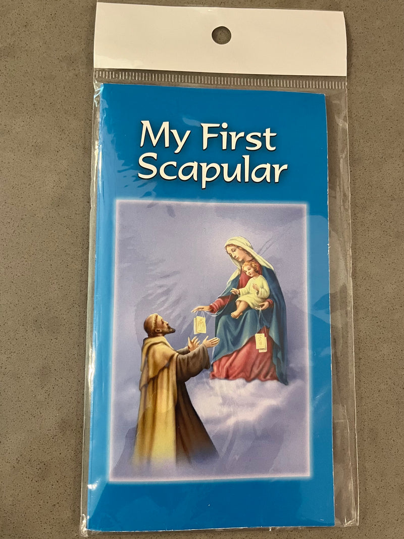 My First Scapular - Traditional Brown Scapular