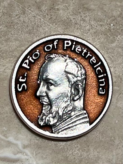 St. Padre Pio of Pietrelcina Pocket Coin