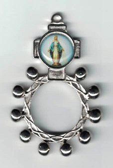 Our Lady of Grace Rosary Ring