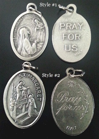 St. Margaret .50 Cent Medal. – Discount Catholic Store